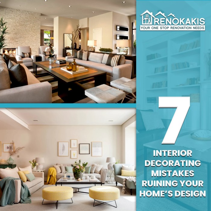 7 Interior Decorating Mistakes Ruining Your Home's Design - Reno Kakis