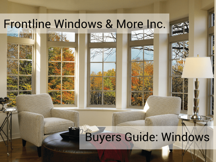 Frontline Windows: Window Buying Guide